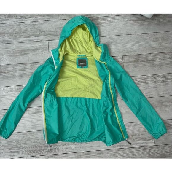 Women's Bench Multipurpose Turquoise and lime Green running Jacket size XS - Picture 9 of 12